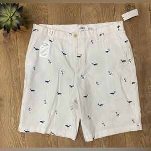 NWT Mens 32  IZOD Men's Saltwater Classic Twill Chino Shorts